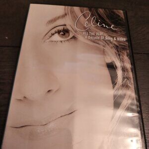 CELINE DION ALL THE WAY A DECADE OF SONG & VIDEO DVD PLUS Celine DION ALL THE WA